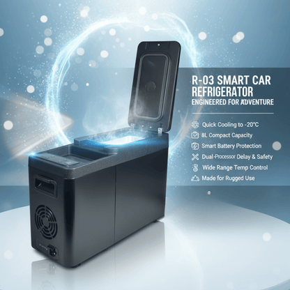 8L Smart Car Fridge (Armrest Style)
