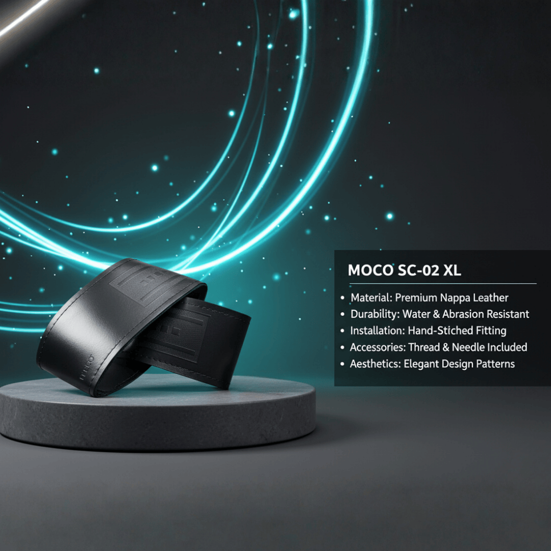 Nappa Leather Steering Wheel Cover (XL)