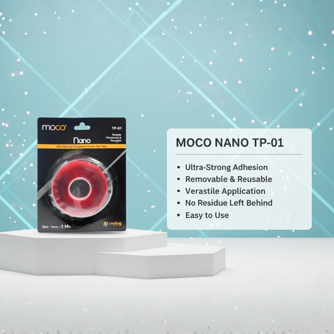Nano Ultra-Strong Transparent Double Side Tape