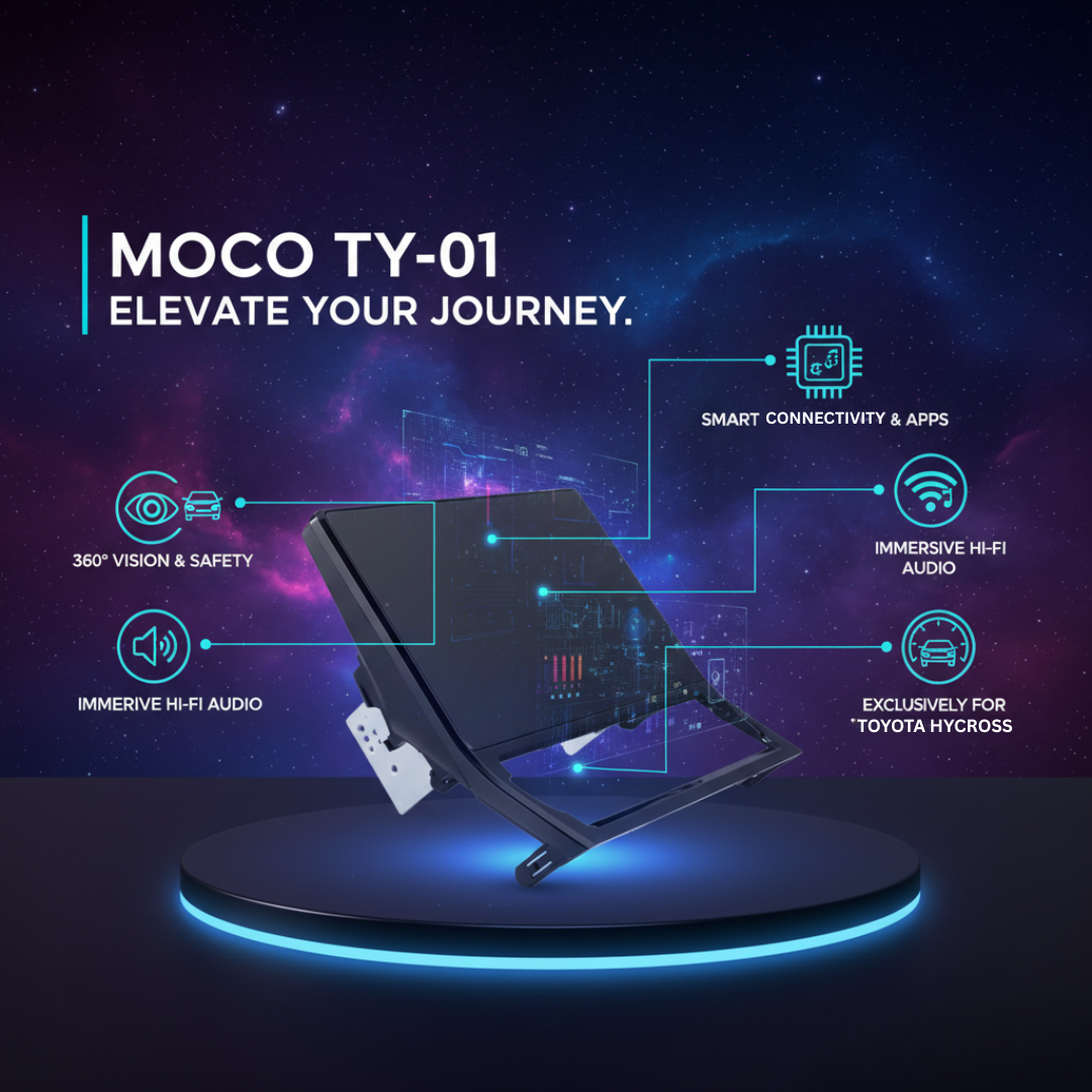 11.5" OE Toyota Innova Hycross Multimedia Player 8GB+128GB 2K OLED Professional DSP CPAA 360° BV Support