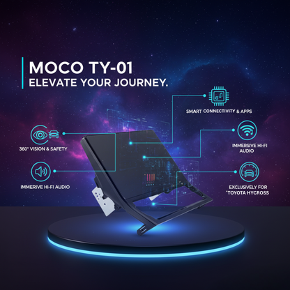 11.5" OE Toyota Innova Hycross Multimedia Player 8GB+128GB 2K OLED Professional DSP CPAA 360° BV Support