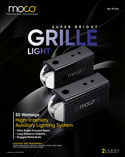 50W Super Bright Spot Beam Grille Light
