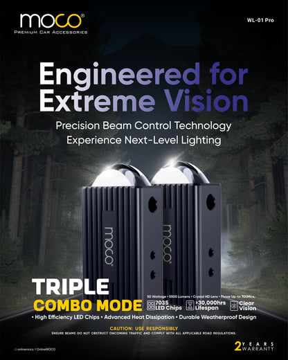 50W Super Bright Spot Beam Grille Light