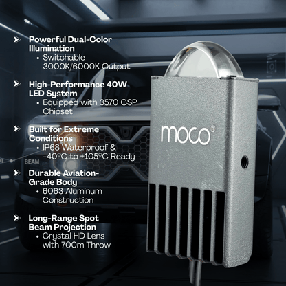 40W Spot Beam Grille Light