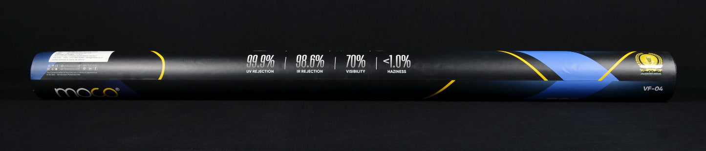 4K Nano Ceramic Windshield Film (ICE-NOVA) Max. Heat Rejection - Blue Shade (Front)