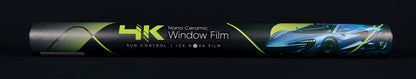 4K Nano Ceramic Window Film (ICE-NOVA) Max. Heat Rejection - Charcoal Shade ( (Side & Back)