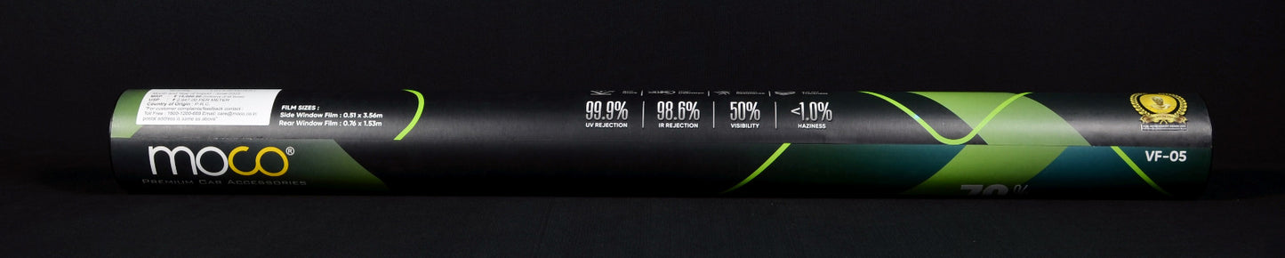 4K Nano Ceramic Window Film (ICE-NOVA) Max. Heat Rejection - Charcoal Shade ( (Side & Back)