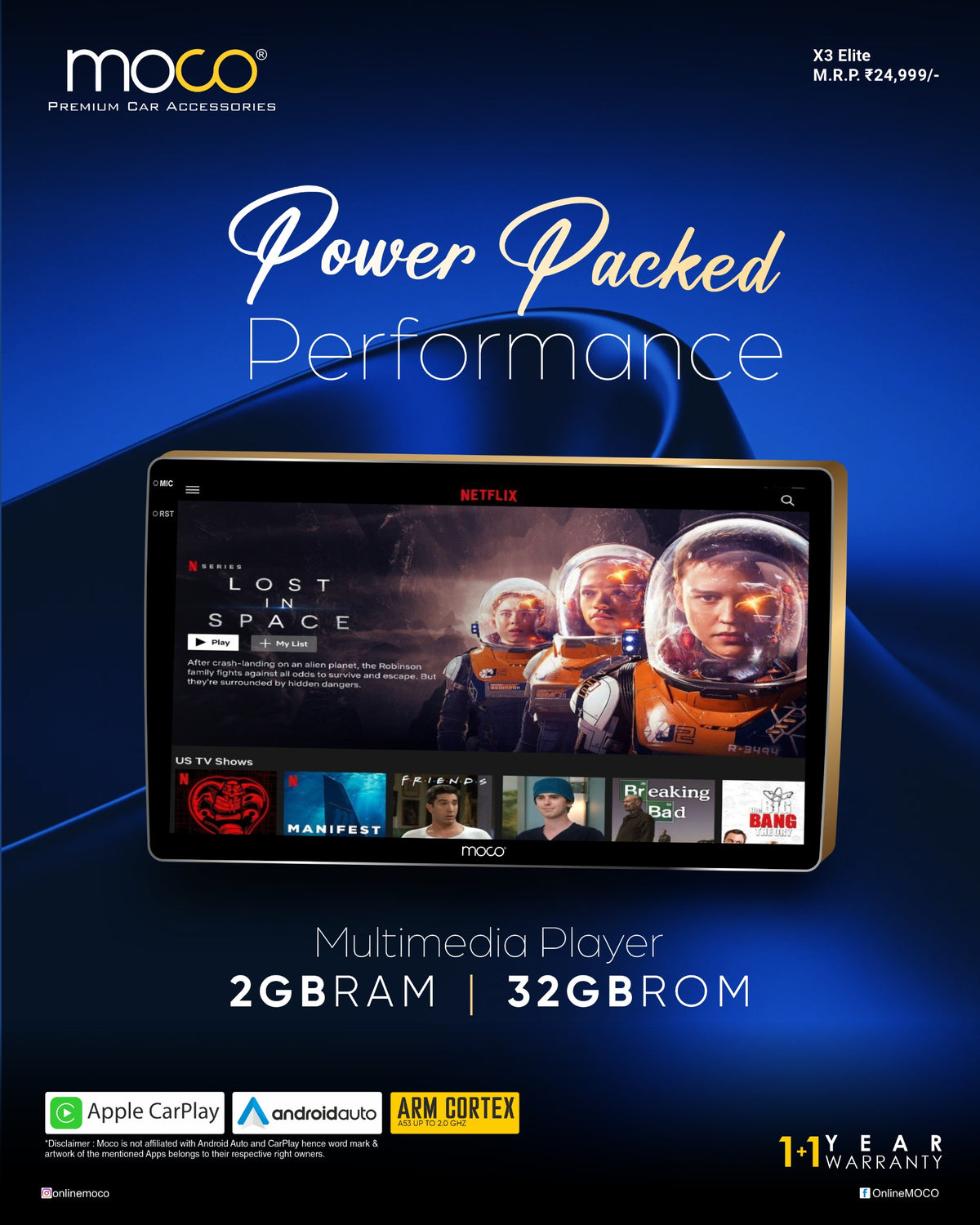 X3 Elite Multimedia Player