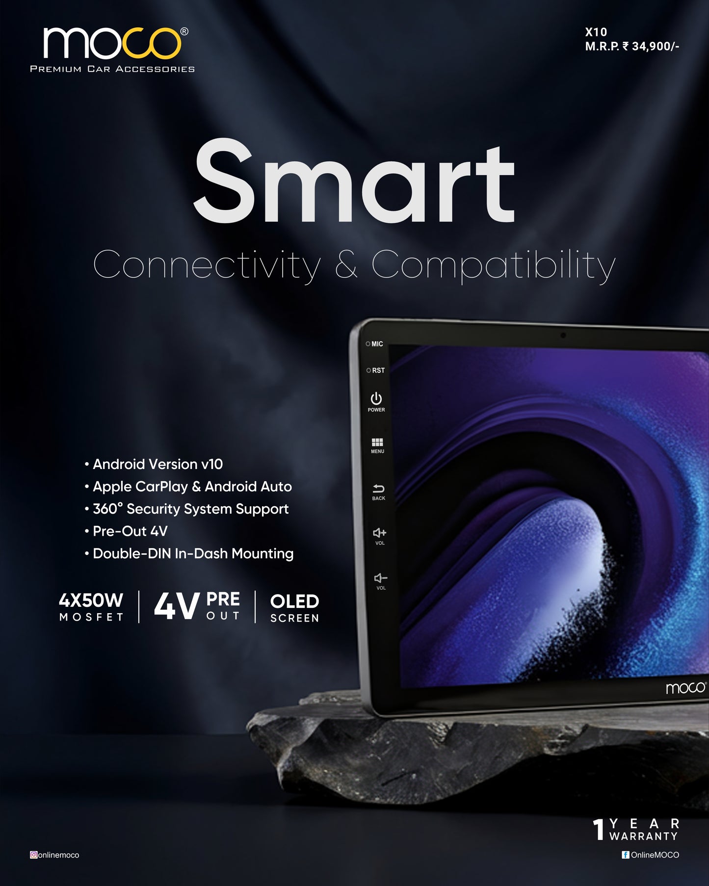 4GB + 64GB Performance Player with OLED, DSP & 360° Support