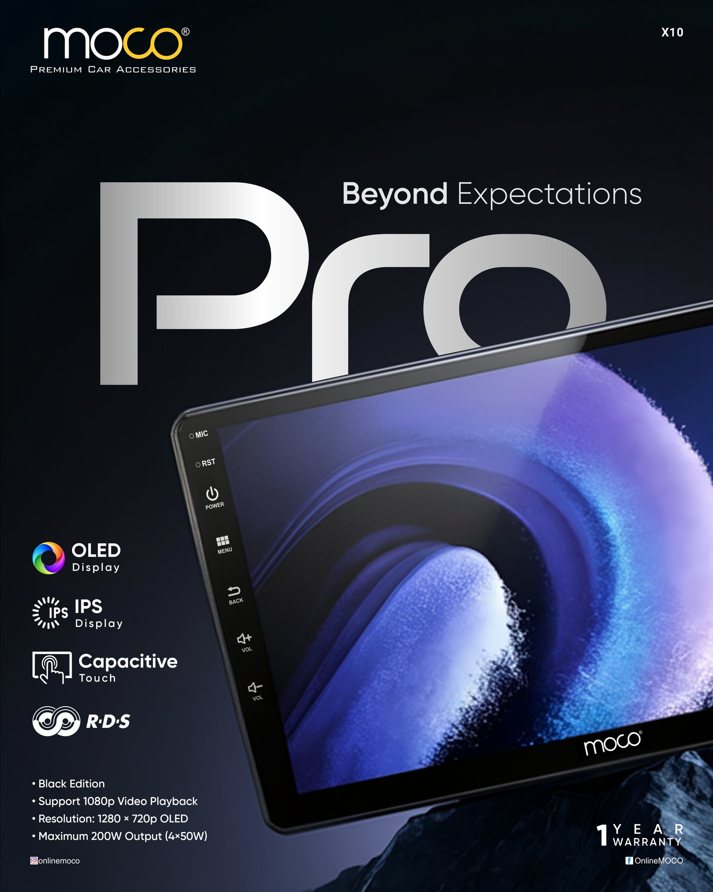 4GB + 64GB Performance Player with OLED, DSP & 360° Support