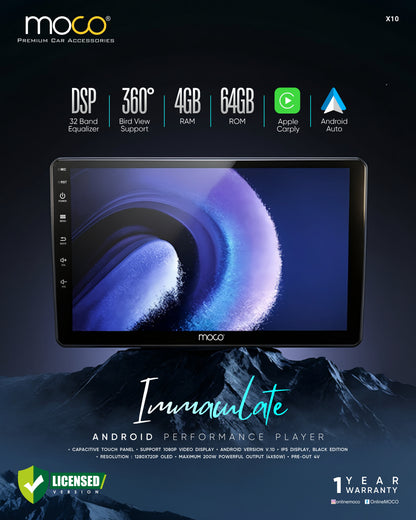 4GB + 64GB Performance Player with OLED, DSP & 360° Support