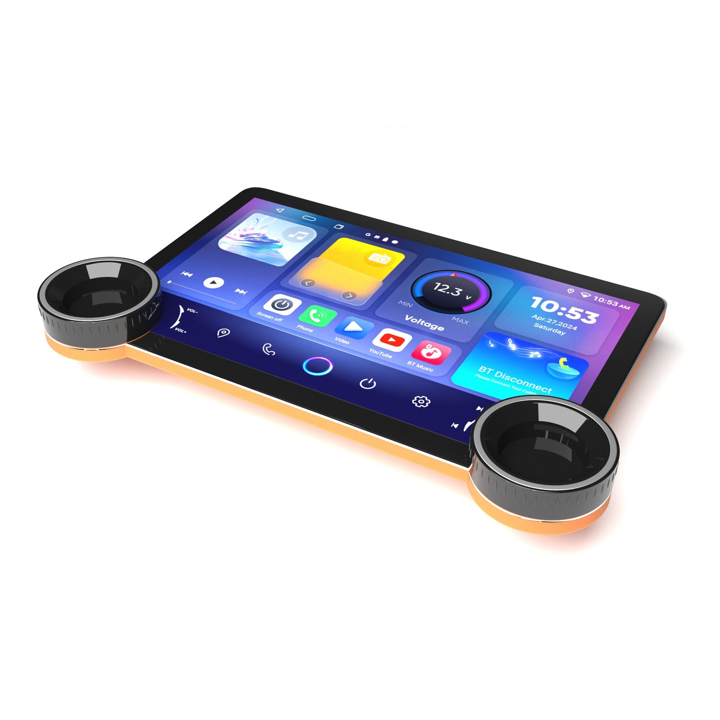4GB + 64GB Duall Knob with 4G, ChatGPT and 360° Support