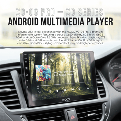 9" / 10"/ Facelift I/Facelift II - High Configuration XG Series ELITE Android Infotainment with 6GB DDR4 RAM + 128GB ROM