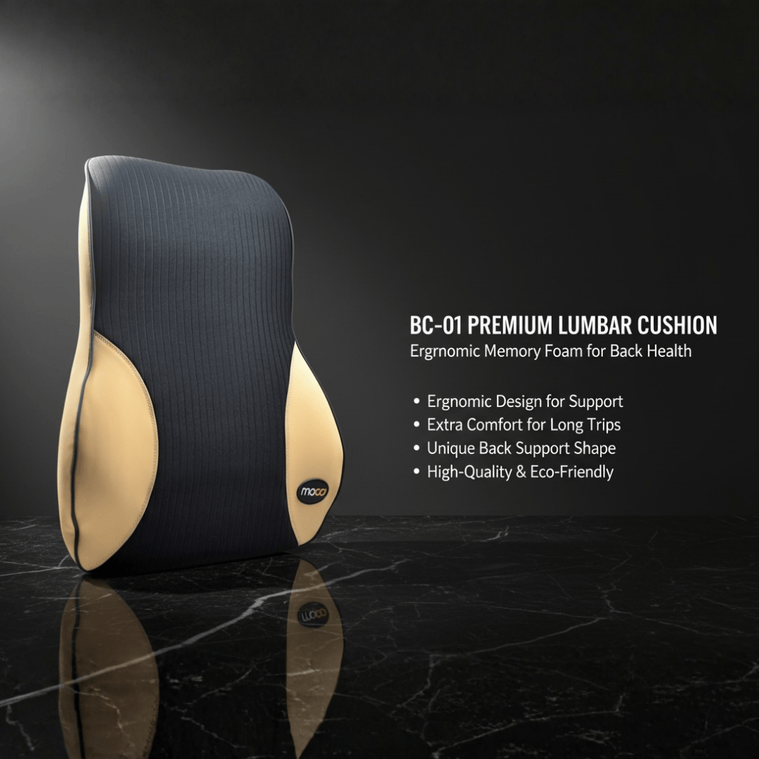 Leatherette Memory Back Cushion (3x Comfort)