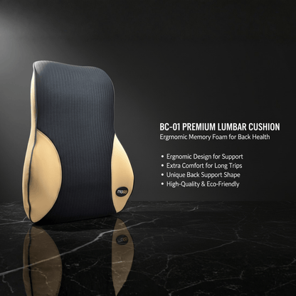 Leatherette Memory Back Cushion (3x Comfort)