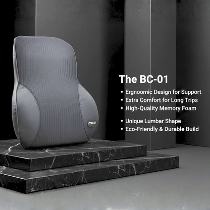 Leatherette Memory Back Cushion (3x Comfort)