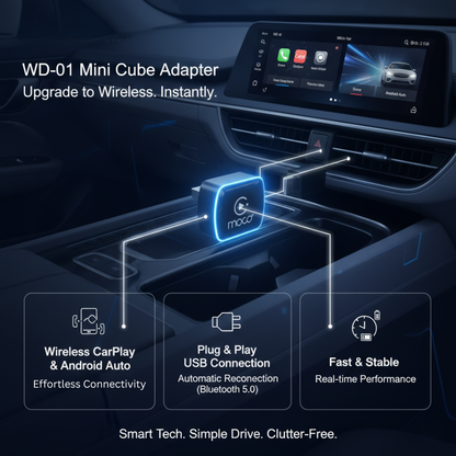 Mini Cube Car Play Adapter